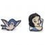 pendientes blancanieves pajaro blancanieves disney