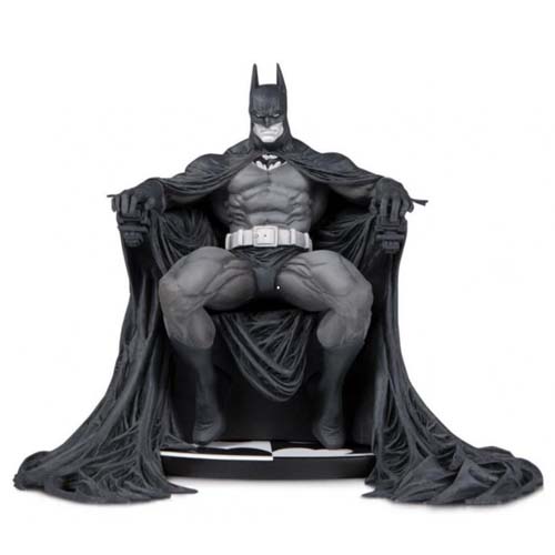 estatua batman black and white marc silvestri