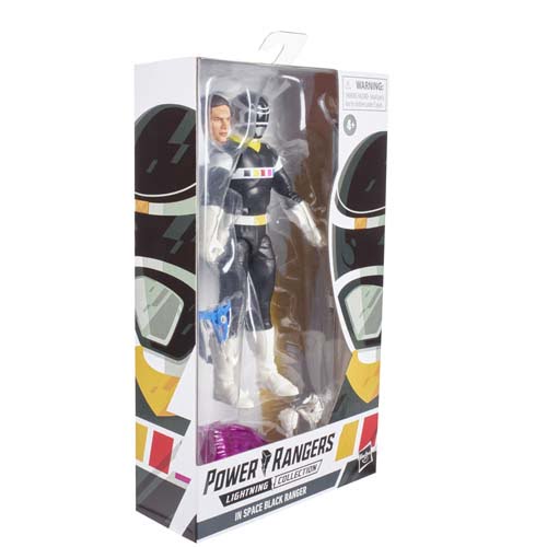 power ranger ligthning collection in space black ranger