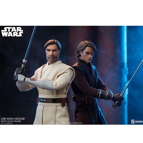 figura obi wan kenobi the clone wars sideshow