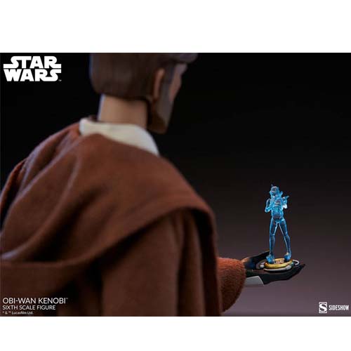 Star Wars The Clone Wars Figura 1/6 Obi-Wan Kenobi 30 cm Sideshow - Imagen 6