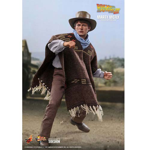 figura marty mcfly regreso al futuro 3 hot toys