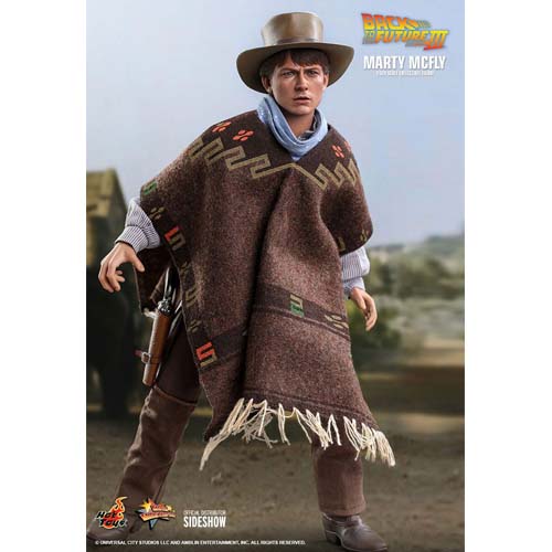 figura marty mcfly regreso al futuro 3 hot toys