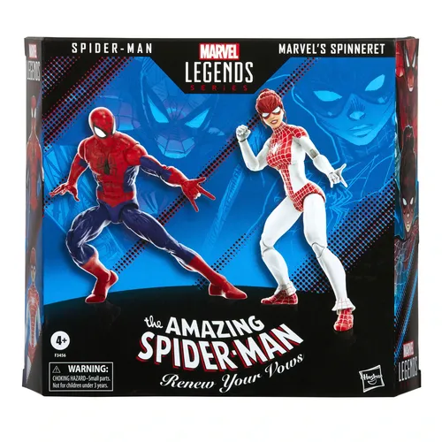 Marvel Legends Series Spider-Man and Marvel's Spinneret