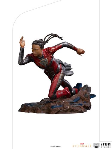 marvel statue makkari bds art scale iron man