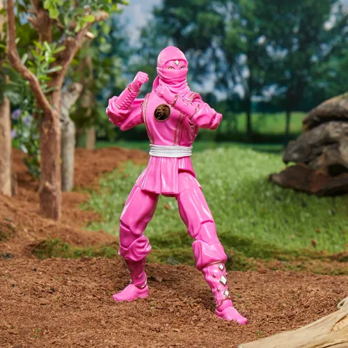 power rangers ligtning collection mighty morphin ninja pink ranger
