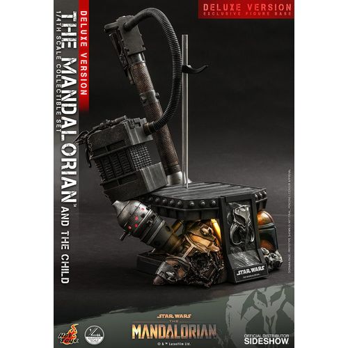 star wars the mandalorian pack 2 figuras the mandalorian and the child deluxe
