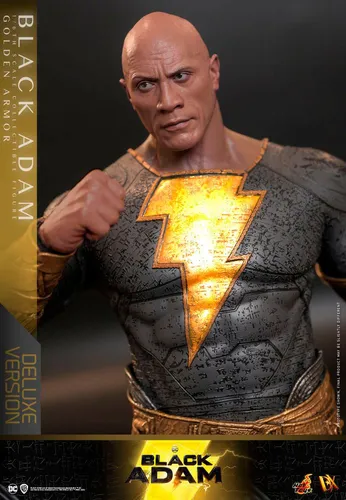 black adam figura dx golden armor deluxe version