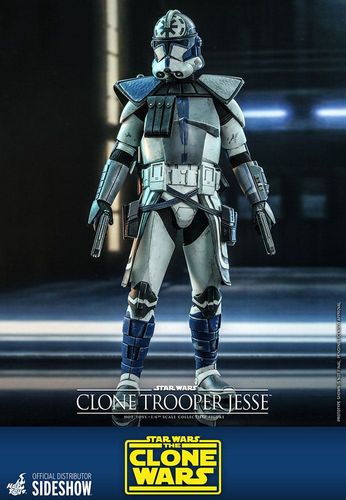 Star Wars The Clone Wars Figura 1/6 Clone Trooper Jesse 30 cm - Imagen 5