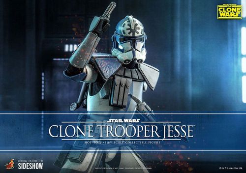 Star Wars The Clone Wars Figura 1/6 Clone Trooper Jesse 30 cm - Imagen 2