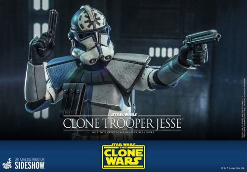 Star Wars The Clone Wars Figura 1/6 Clone Trooper Jesse 30 cm - Imagen 13