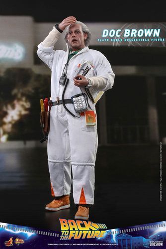 Regreso al futuro Figura Movie Masterpiece 1/6 Doc Brown 30 cm - Imagen 6