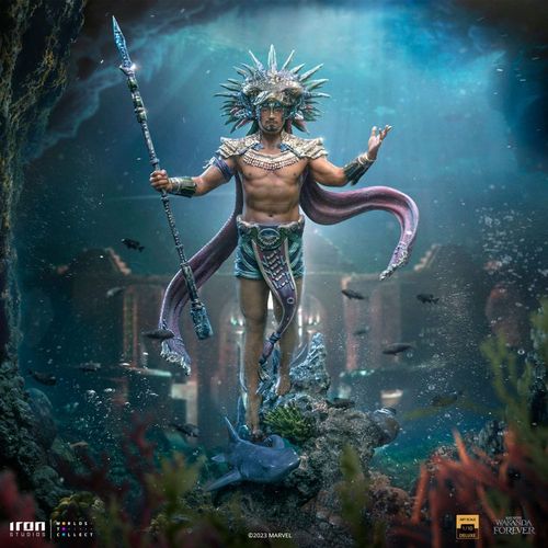 Black Panther: Wakanda Forever Estatua 1/10 Deluxe Art Scale King Namor 27 cm - Imagen 13