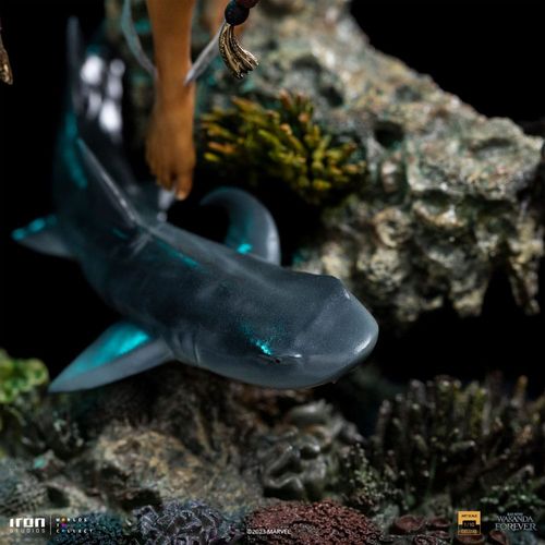 Black Panther: Wakanda Forever Estatua 1/10 Deluxe Art Scale King Namor 27 cm - Imagen 10