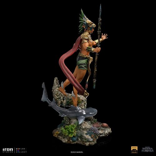 Black Panther: Wakanda Forever Estatua 1/10 Deluxe Art Scale King Namor 27 cm - Imagen 8