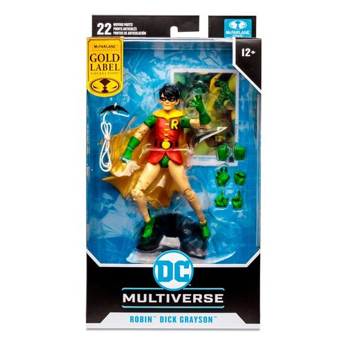 DC Multiverse Figura Robin (Dick Grayson) (Gold Label) 18 cm