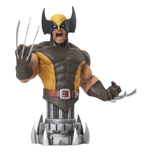 Marvel Comics Busto Brown Wolverine 14 cm