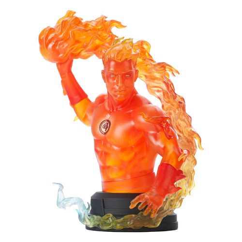 Marvel Comics Busto Human Torch 18 cm