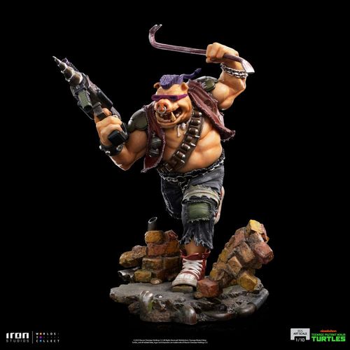 Tortugas Ninja Estatua BDS Art Scale 1/10 Bebop 23 cm - Imagen 3