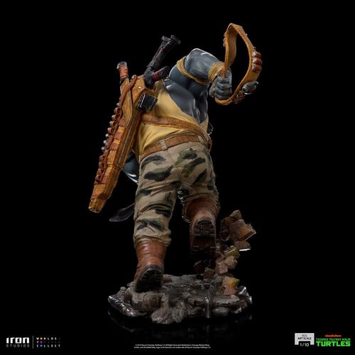 Tortugas Ninja Estatua BDS Art Scale 1/10 Rocksteady 24 cm - Imagen 5