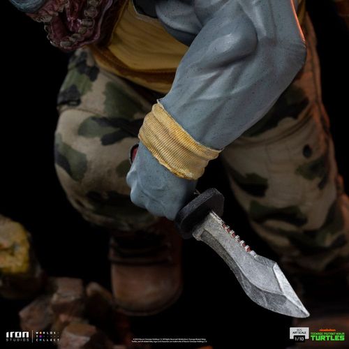 Tortugas Ninja Estatua BDS Art Scale 1/10 Rocksteady 24 cm - Imagen 10