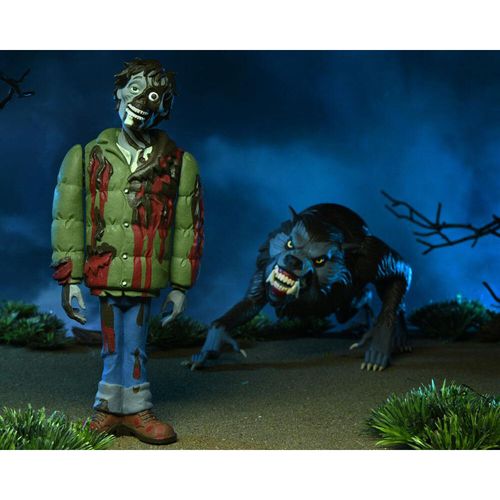 Un hombre lobo americano en Londres Pack de 2 Figuras Toony Terrors Jack & Kessler Wolf 15 cm