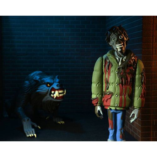 Un hombre lobo americano en Londres Pack de 2 Figuras Toony Terrors Jack & Kessler Wolf 15 cm
