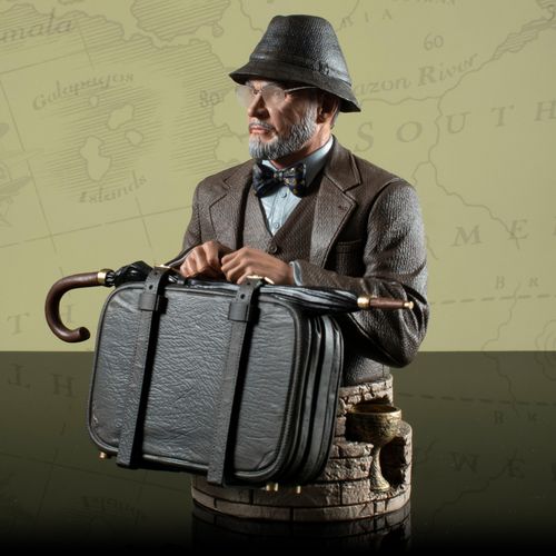Indiana Jones and the Last Crusade Dr. Henry Jones Sr. Mini Bust - Imagen 3