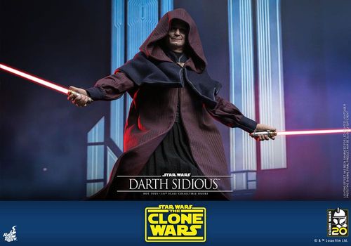スター・ウォーズ CLONE WARS フィギュア DARTH SIDIOUS Star Wars:: The Clone Wars Figura 1/6 Darth Sidious 29 cm