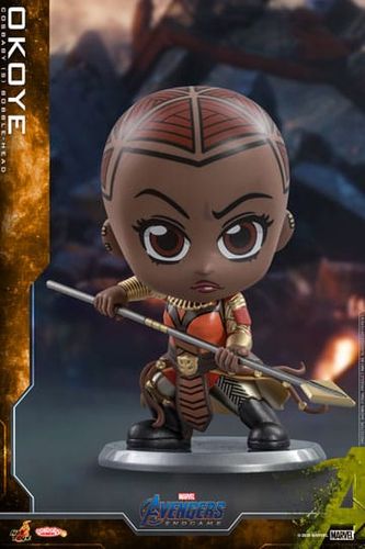 Vengadores: Endgame Minifigura Cosbaby (S) Okoye 10 cm