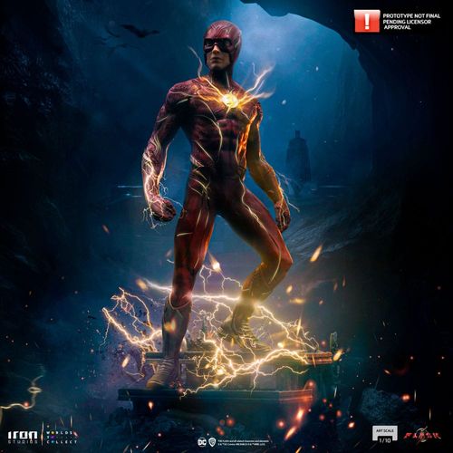 DC Comics The Flash Movie Estatua 1/10 Art Scale The Flash 22 cm