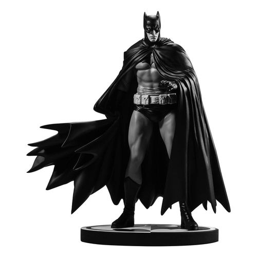 DC Direct Estatua Resina Batman Black & White (Batman by Lee Weeks) 19 cm