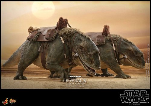 Star Wars: Episode IV Figura 1/6 Dewback Deluxe Version 37 cm