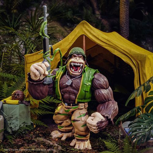 tortugas ninja figura ultimates guerrilla gorilla 18 cm
