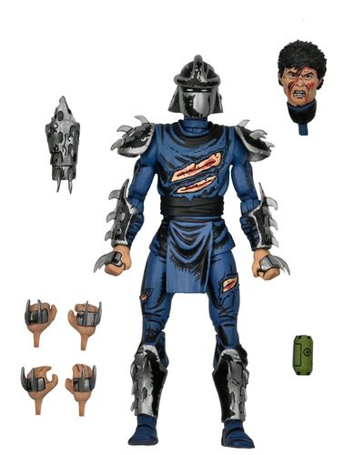 Tortugas Ninja (Mirage Comics) Figura Battle Damaged Shredder 18 cm - Imagen 7