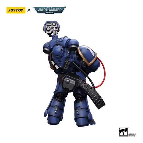 Warhammer 40k Figura 1/18 Ultramarines Desolation Marine with Castellan Launcher (Superfrag) - Imagen 2