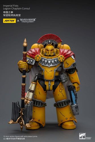 Warhammer The Horus Heresy Figura 1/18 Imperial Fists Legion Chaplain Consul 12 cm