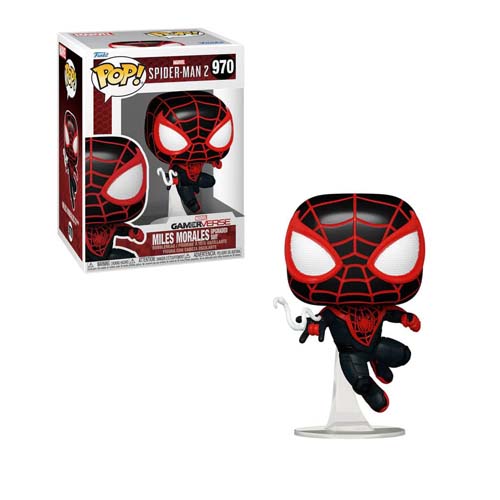 Funko Pop! Spider-Man 2 Miles Morales Upgraded Suit Gamerverse