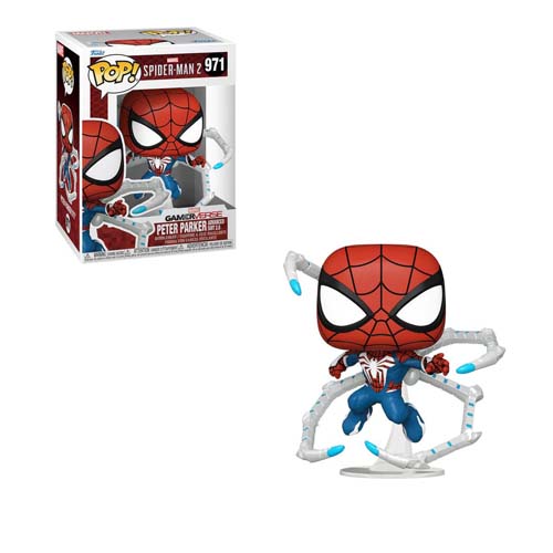 Funko Pop! Spider-Man 2 Peter Parker Advanced Suit 2.0