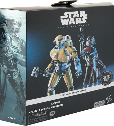 Star Wars: Obi-Wan Kenobi Black Series Pack de 2 Figuras NED-B & Purge Trooper Exclusive