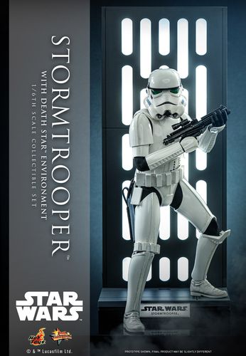 Star Wars Stormtrooper with Death Star Environment Figura 1/6 Hot Toys