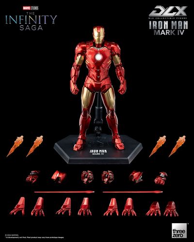 Infinity Saga Figura 1/12 DLX Iron Man Mark 4 - Imagen 4