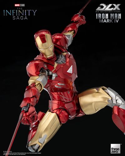 Infinity Saga Figura 1/12 DLX Iron Man Mark 4 - Imagen 3