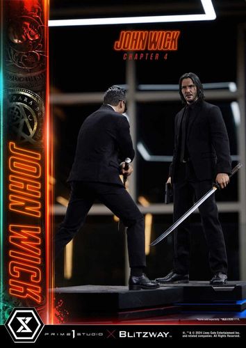 John Wick Chapter 4 Estatua Ultimate Premium Masterline Series 1/4 John Wick Deluxe Version 54 cm - Imagen 2