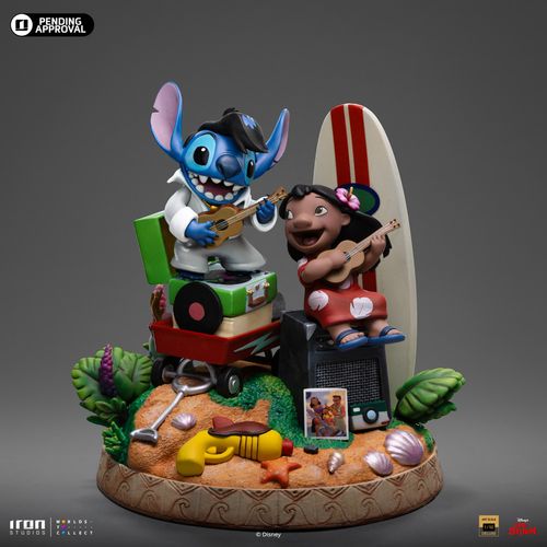 Lilo & Stitch Estatua 1/10 Deluxe Art Scale Lilo & Stitch 20 cm - Imagen 11