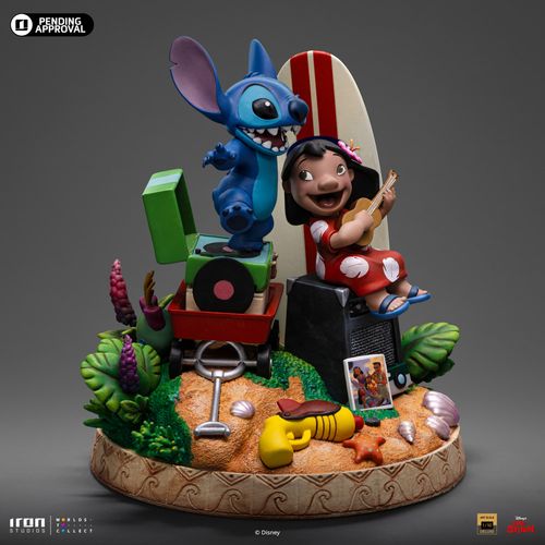 Lilo & Stitch Estatua 1/10 Deluxe Art Scale Lilo & Stitch 20 cm - Imagen 10