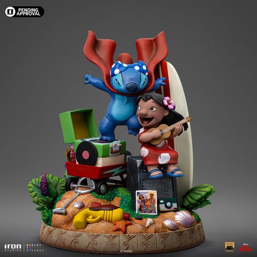 Lilo & Stitch Estatua 1/10 Deluxe Art Scale Lilo & Stitch 20 cm - Imagen 8