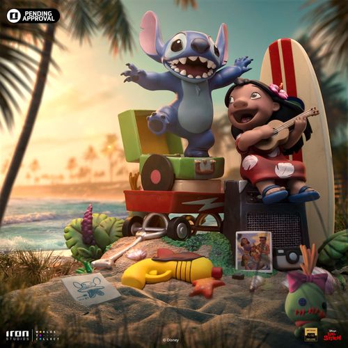 Lilo & Stitch Estatua 1/10 Deluxe Art Scale Lilo & Stitch 20 cm - Imagen 20