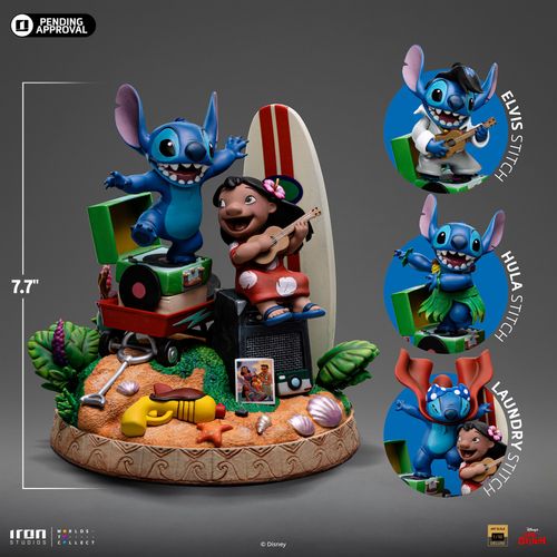 Lilo & Stitch Estatua 1/10 Deluxe Art Scale Lilo & Stitch 20 cm - Imagen 14
