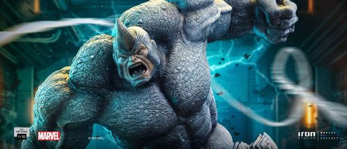 Marvel Estatua 1/10 BDS Art Scale Rhino 26 cm - Imagen 6